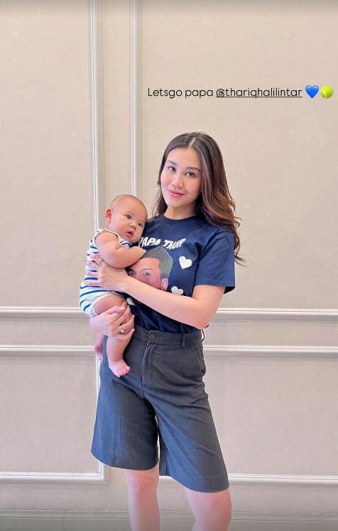 Aurel dan Aaliyah Dukung Atta-Thariq di Padel Clash (Instagram.com/aaliyah.massaid)