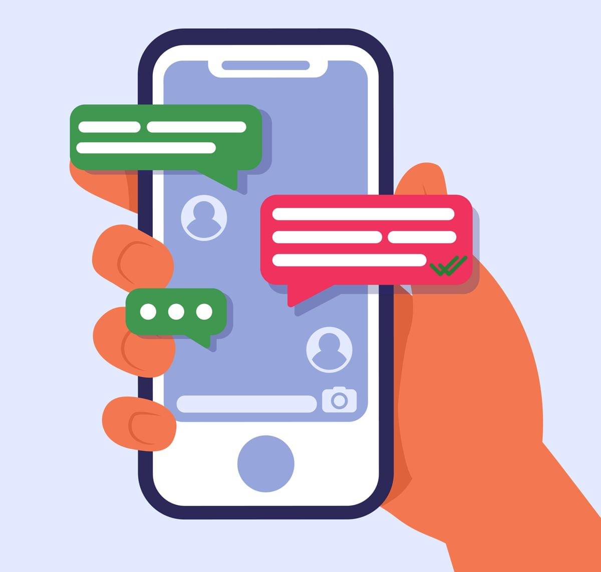 ilustrasi chat (freepik.com/pch.vector)