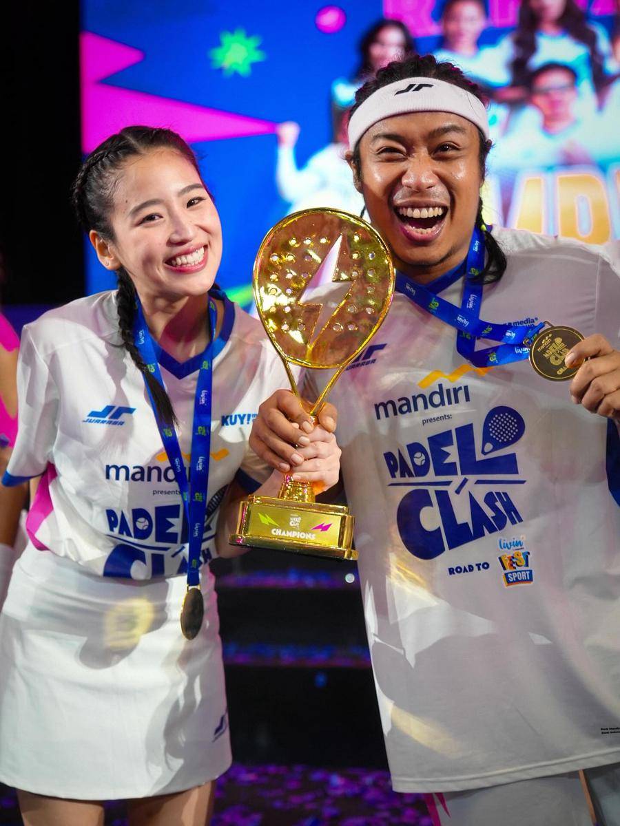 potret kemenangan tim Anak Rantau di Padel Clash (instagram.com/praz_teguh)