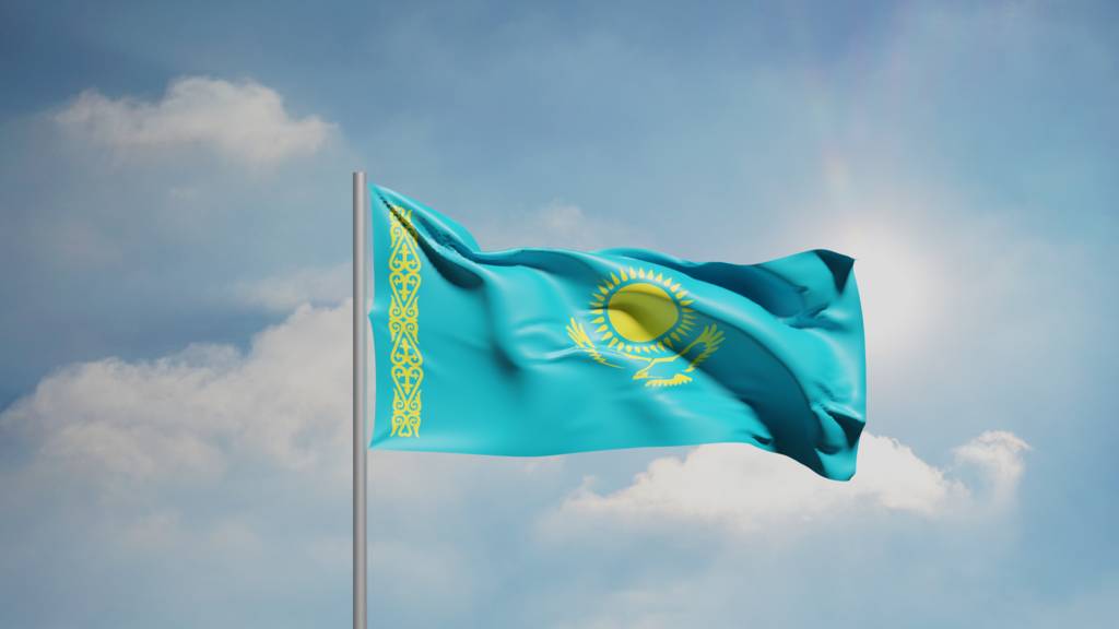 Bendera Kazakhstan