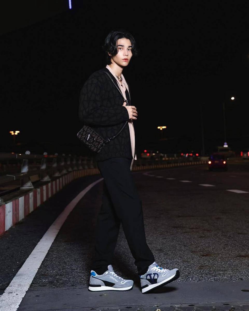 outfit airport look ala Jeff Satur (instagram.com/jeffsatur)