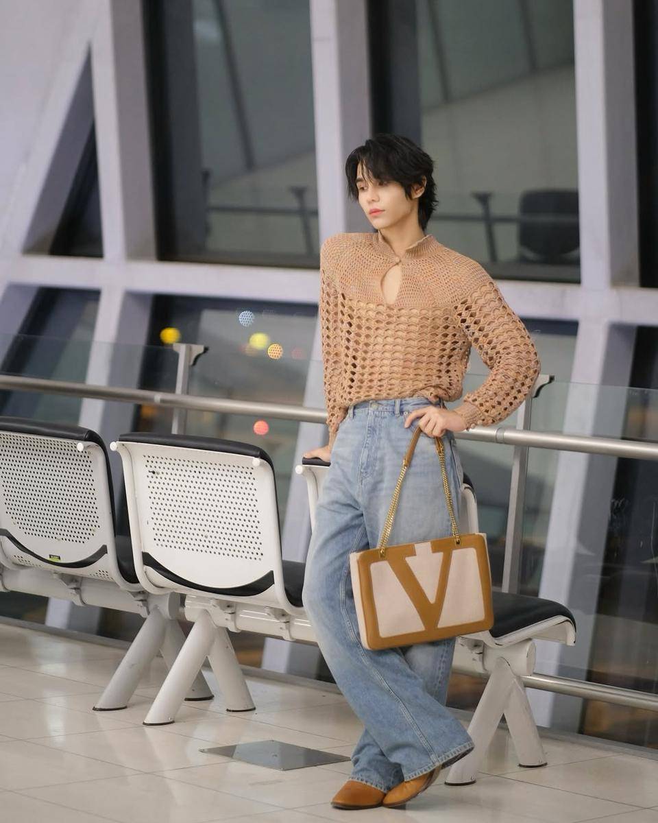 outfit airport look ala Jeff Satur (instagram.com/jeffsatur)