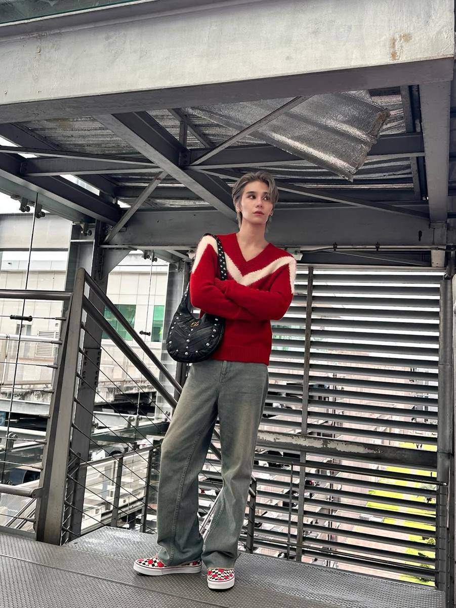 outfit airport look ala Jeff Satur (Instagram.com/jeffsatur)