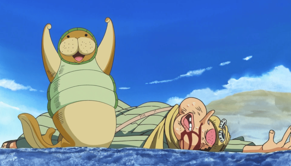 karakter Kung Fu Dugong dari anime One Piece (1999) (dok. Toei Animation)
