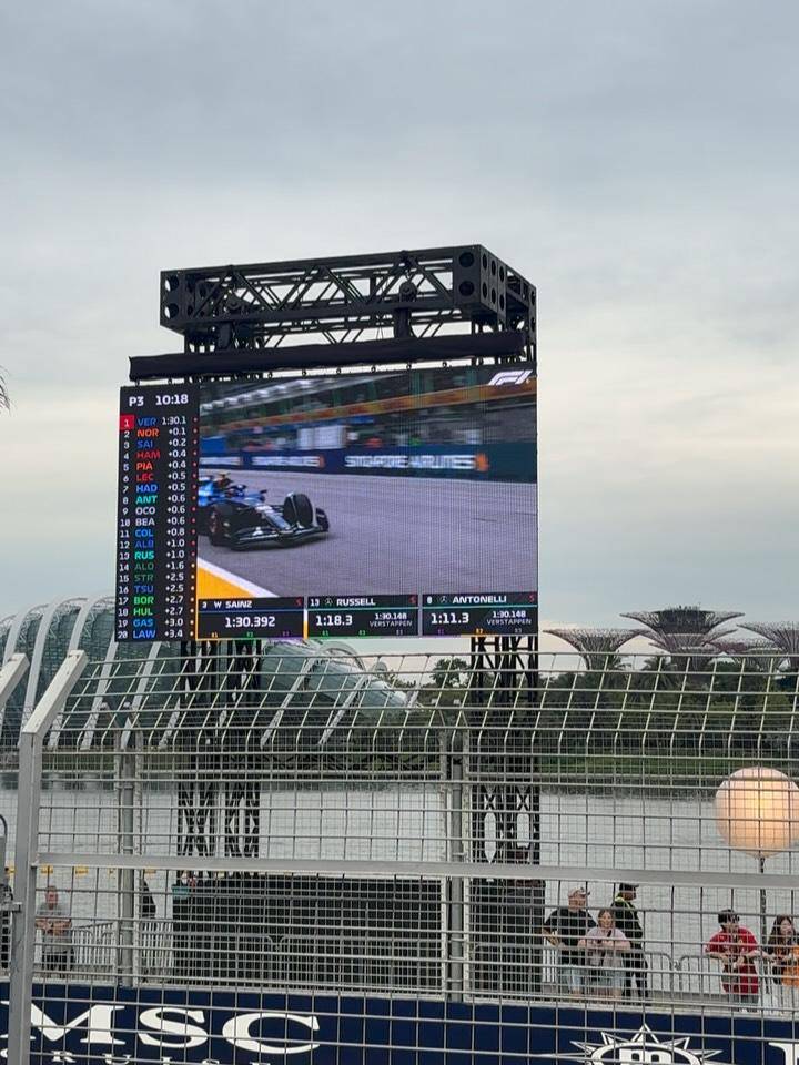 potret pertandingan F1