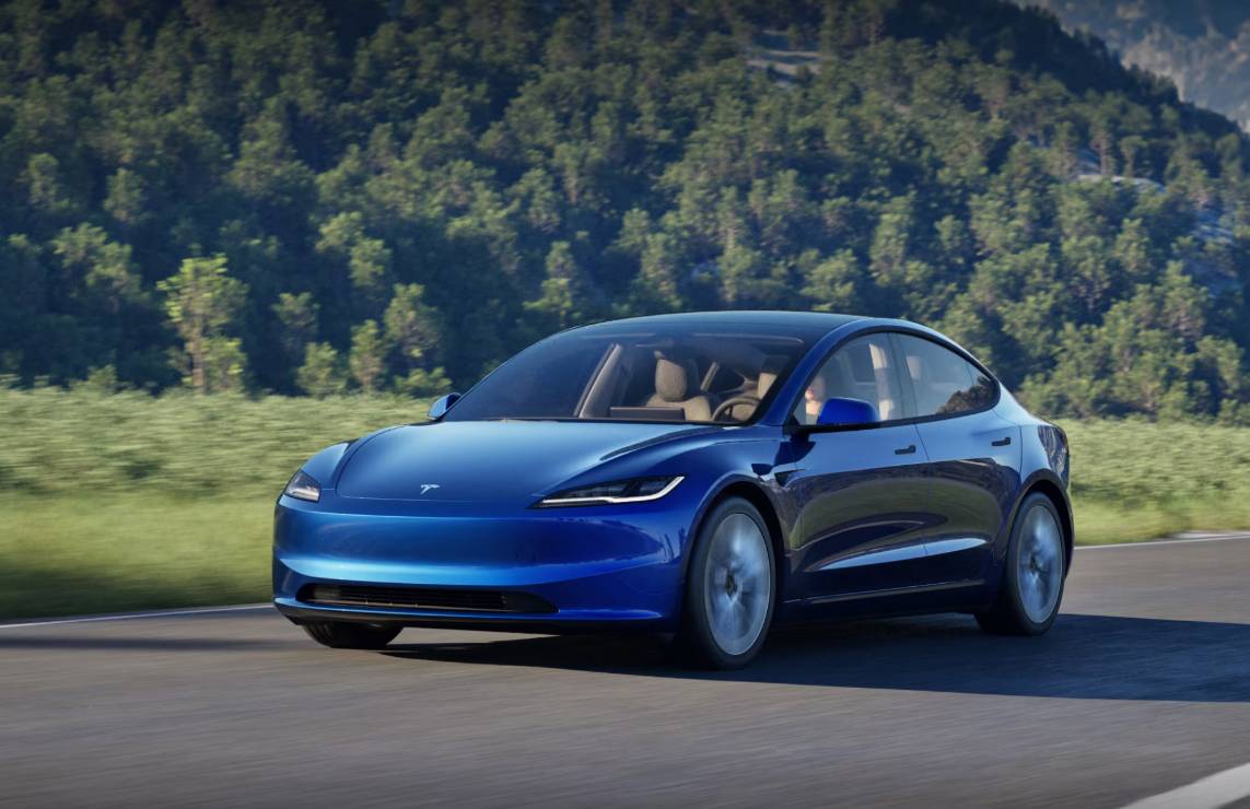 ilustrasi mobil Tesla Model 3 (digitalassets.tesla.com)