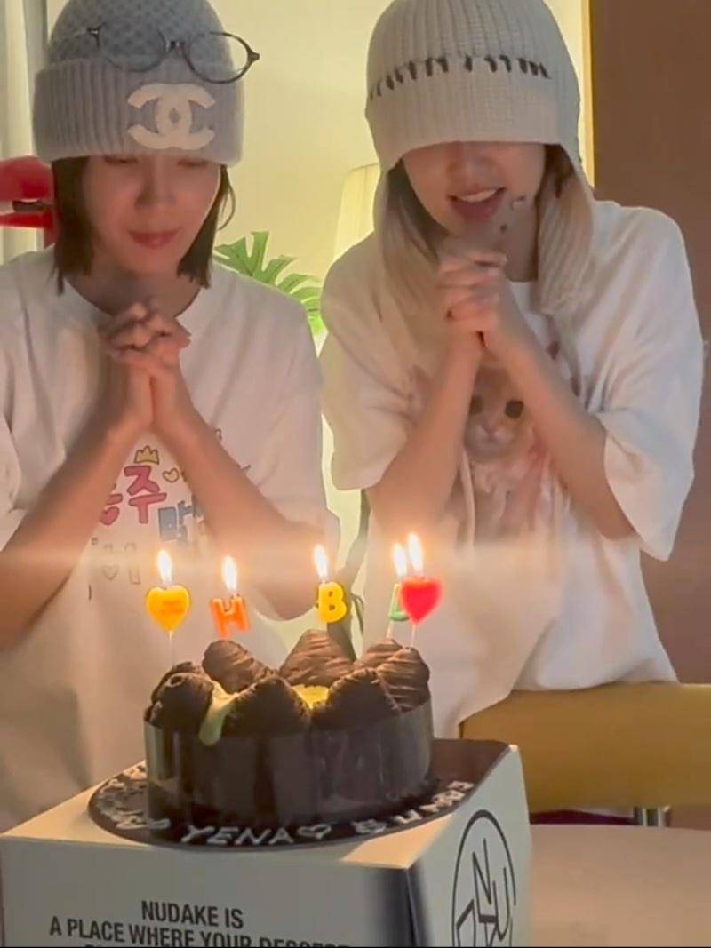 potret ulang tahun Kwon Eunbi (instagram.com/silver_rain.__)