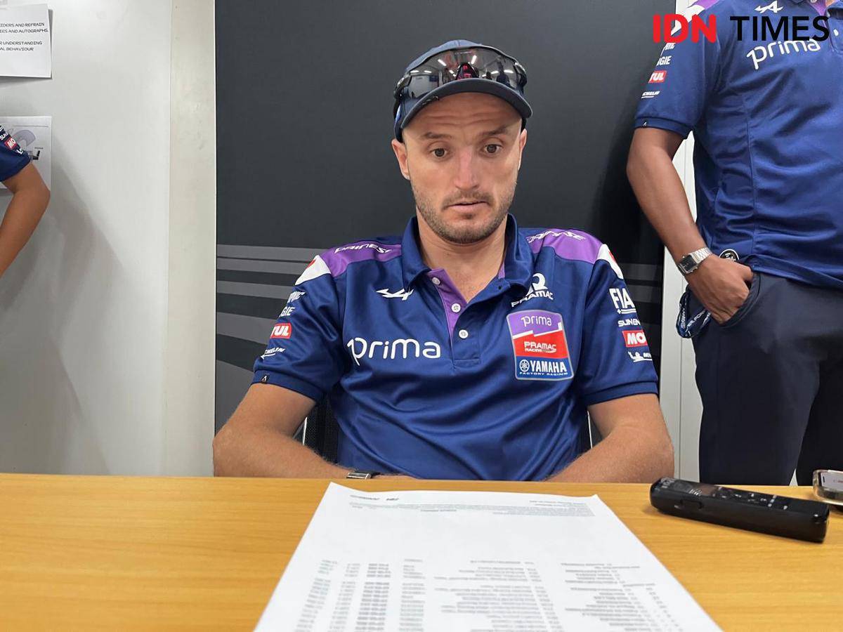 Pembalap MotoGP, Jack Miller. (IDN Times/Linggauni)
