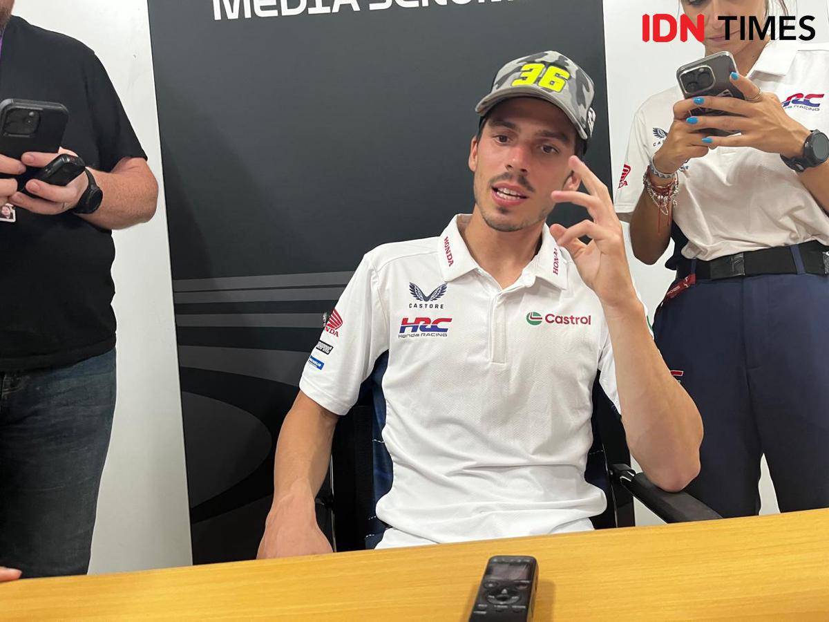 Pembalap MotoGP, Joan Mir. (IDN Times/Linggauni)