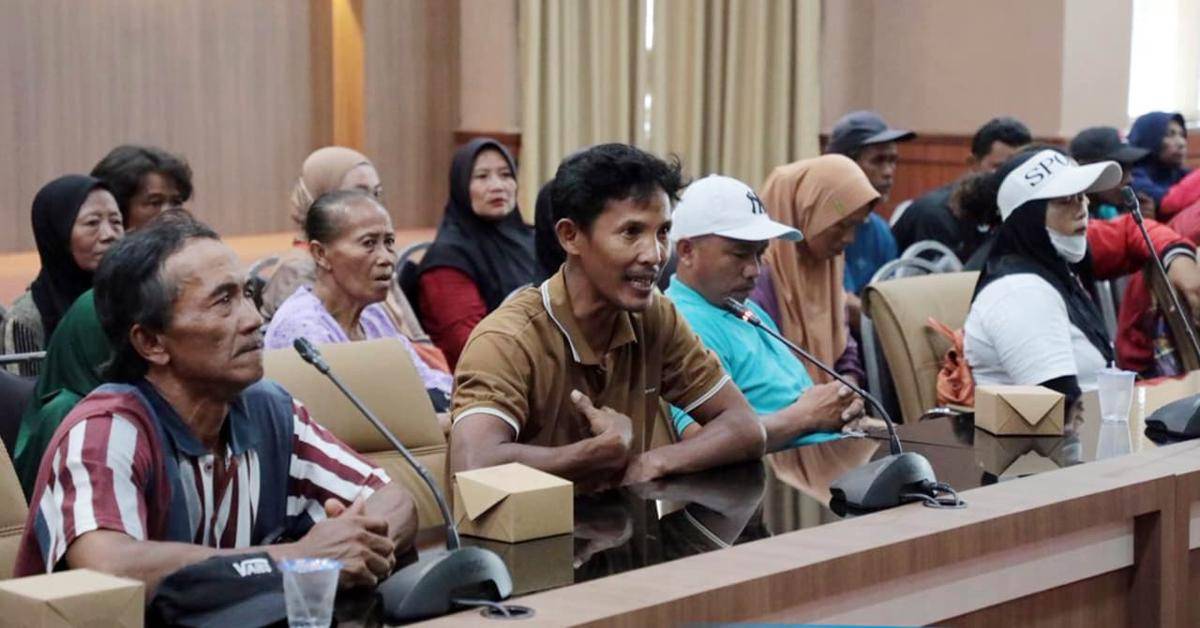 Pemkab Lampung Selatan Lakukan Audiensi Terkait Ganti Rugi Lahan dengan Warga Desa Buring, Penengahan, Lampung Selatan