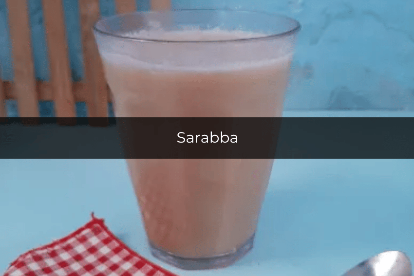 Potret sarabba khas Makassar 