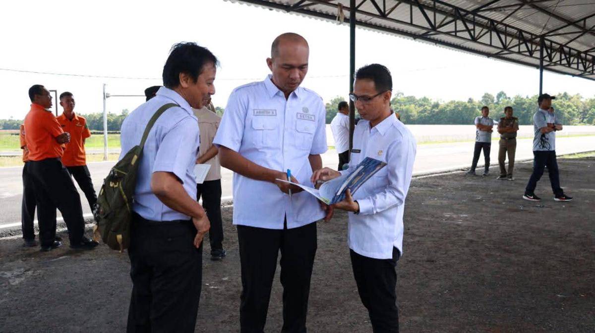 Persiapan Porprov XV di Muba. (Dok. Pemkab Muba)