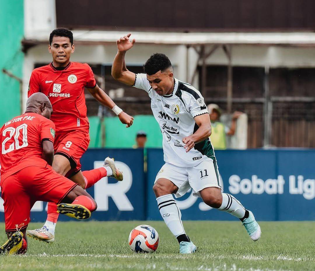 Hasil pertandingan Pegadaian Championships atau Liga 2 2025/2026 antara PSS Sleman vs Persipal Palu berakhir dengan skor 0-3, di Stadion Gawalise, Palu, Minggu (5/10/2025).