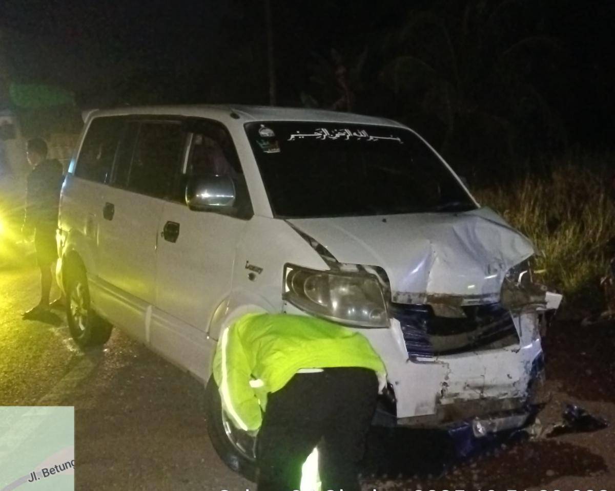 Insiden kecelakaan maut di Jalintim Sekayu-Betung. (Dok. Satlantas Polres Musi Banyuasin)