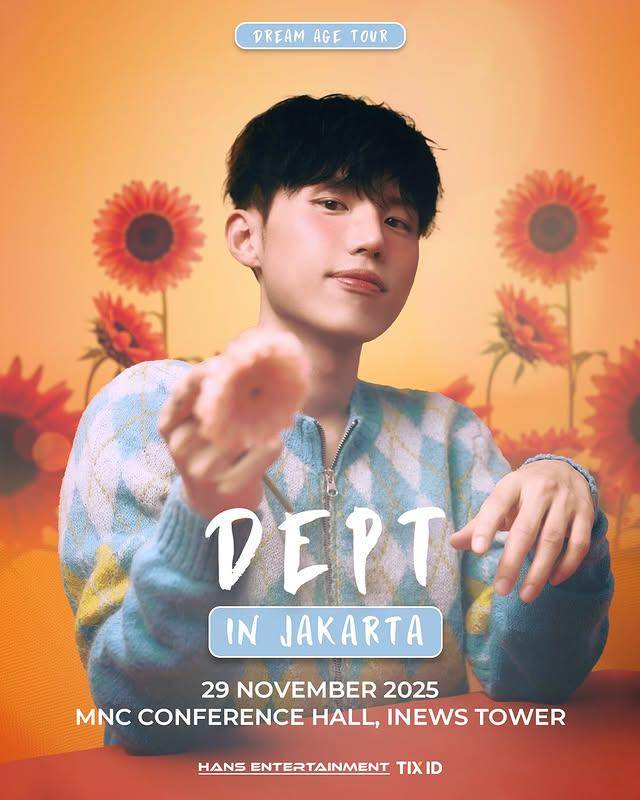 harga tiket konser Dept di Jakarta 2025 dan cara belinya 
