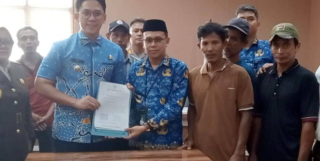 Pemkab Lampung Selatan Lakukan Audiensi Terkait Ganti Rugi Lahan dengan Warga Desa Buring, Penengahan, Lampung Selatan