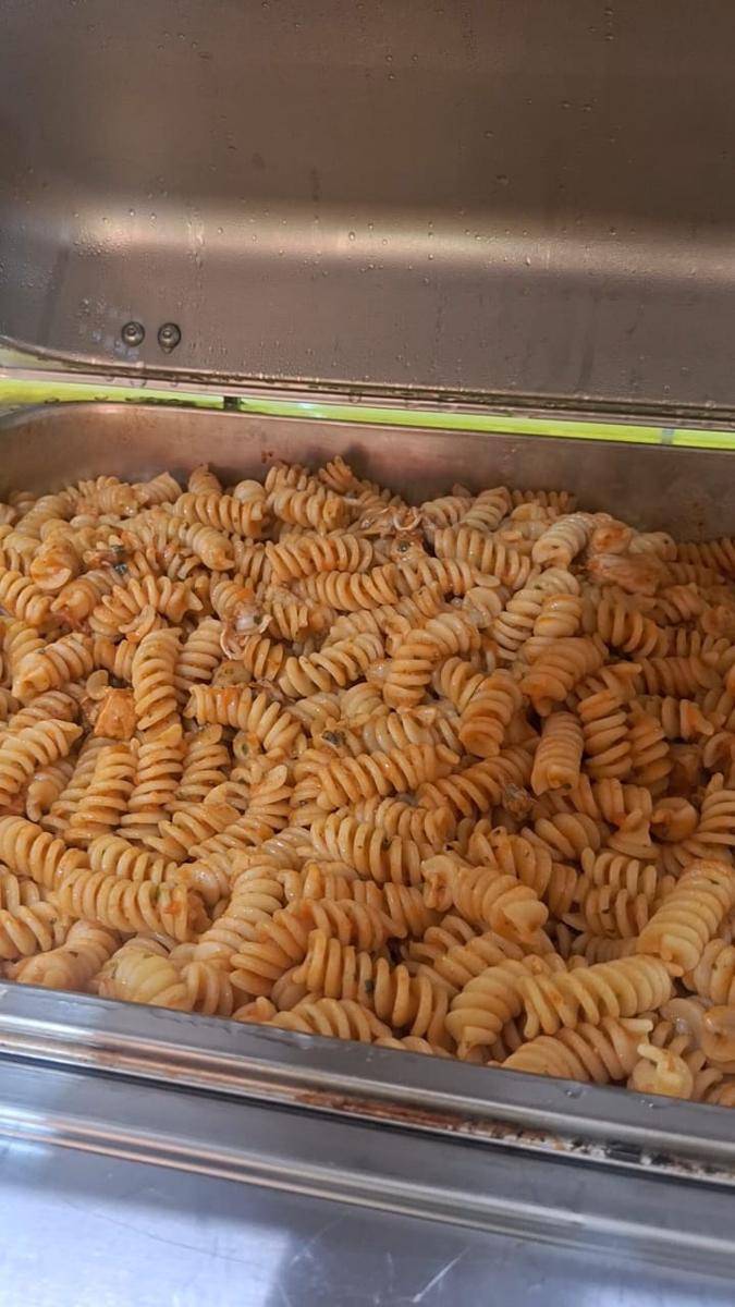 Makanan Italia yang disajikan di tenda Pertamina Enduro VR46 Racing Team (IDN Times / Satria Permana)