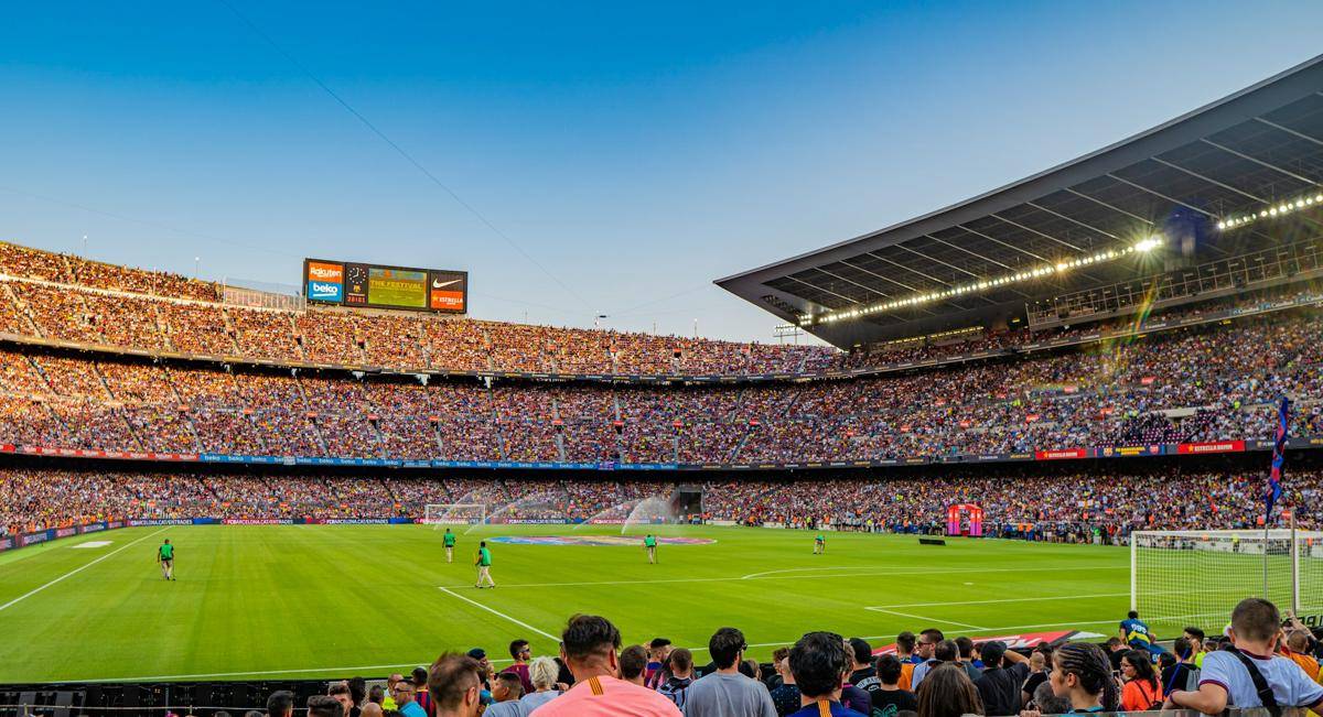 ilustrasi stadion Barcelona