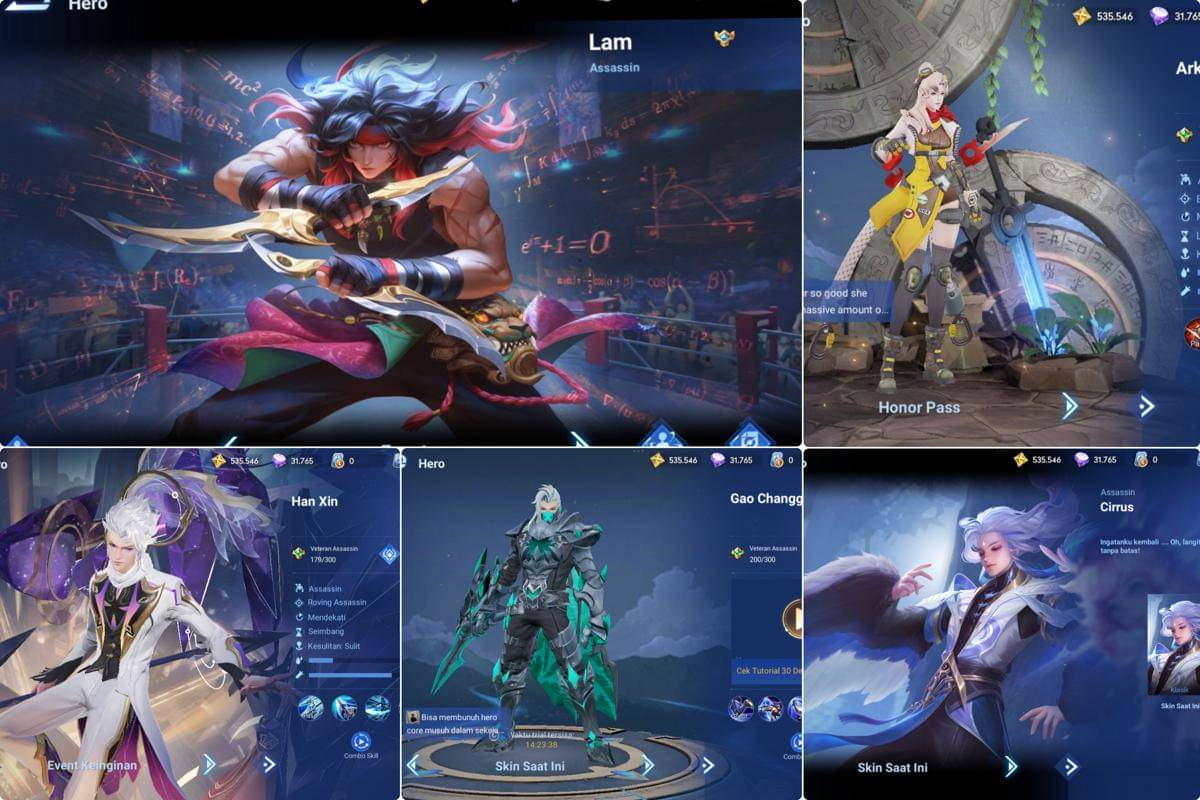 ilustrasi rekomendasi hero jungle tipe assassin untuk pemula 