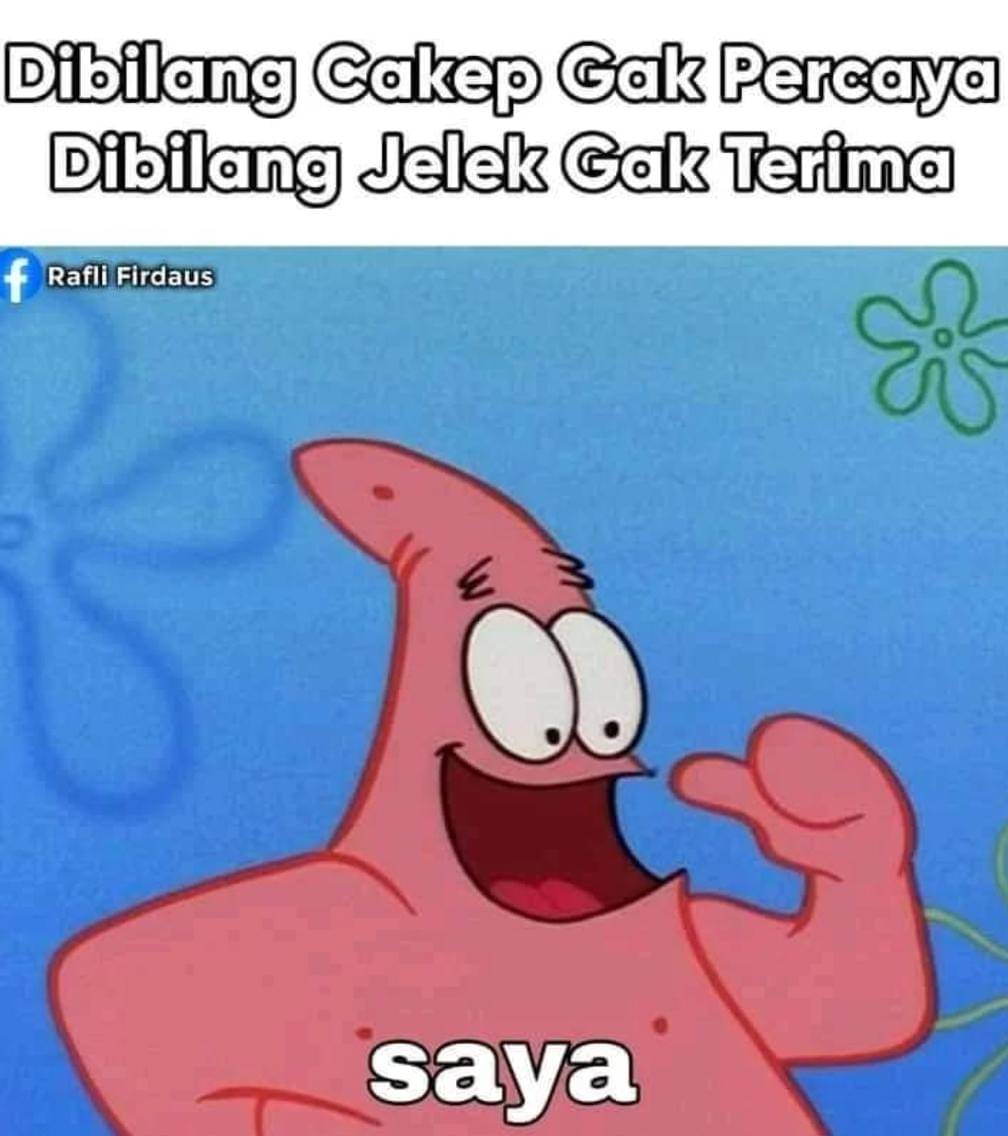meme nasib gak good looking