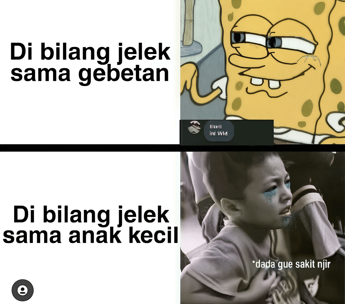 meme nasib gak good looking