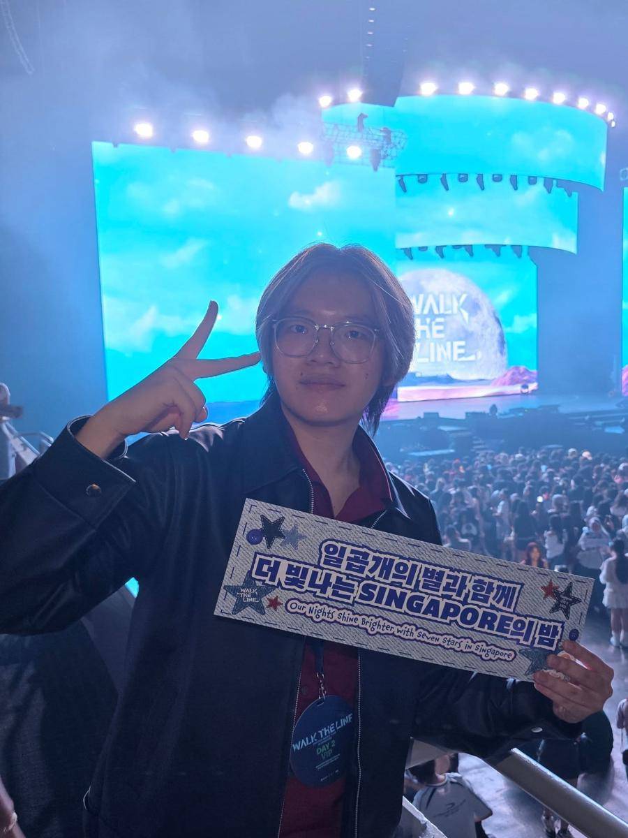 Axel CoC nonton ENHYPEN di Singapura (instagram.com/axe.giovanni.h)