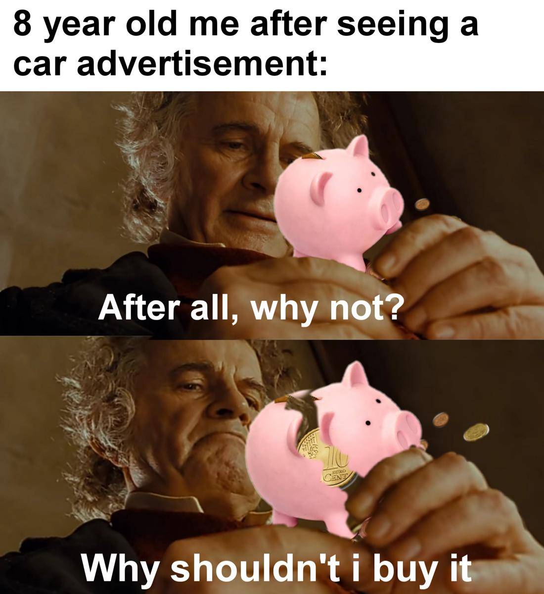 meme tentang menabung 