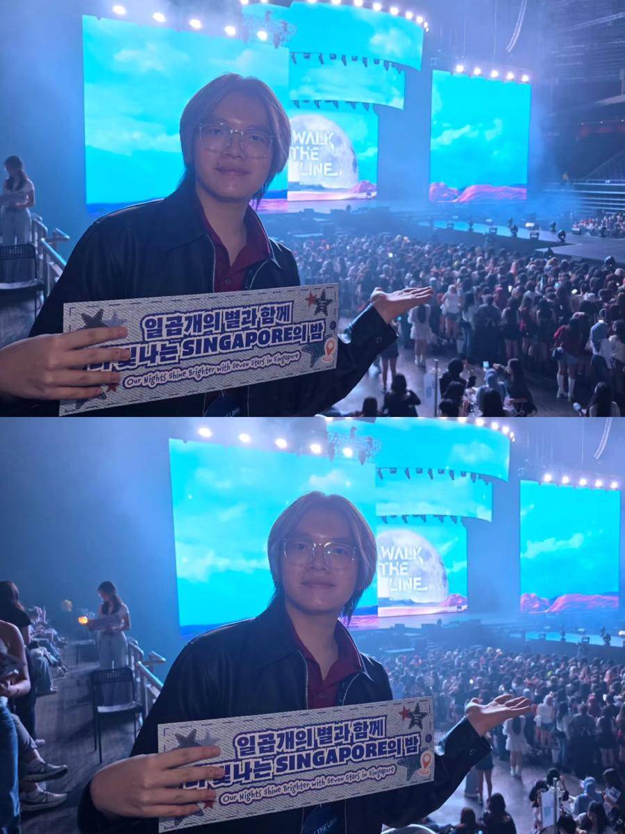 Axel CoC nonton ENHYPEN di Singapura (instagram.com/axe.giovanni.h)