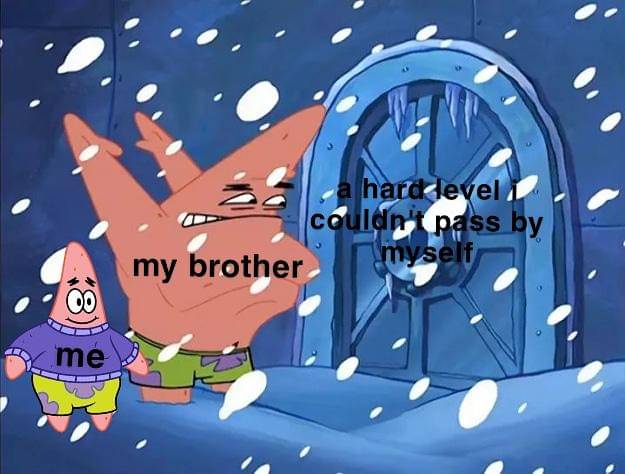 meme SpongeBob tentang abang cowok