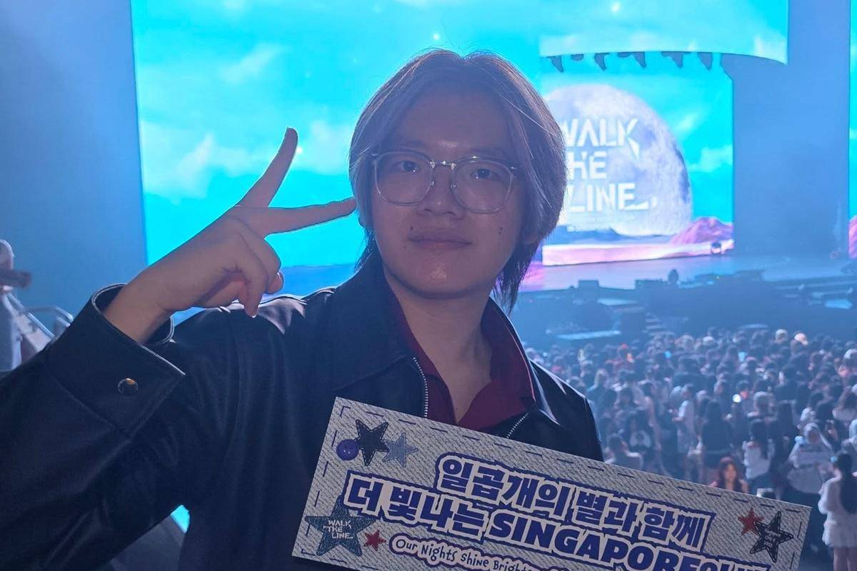 Axel CoC nonton ENHYPEN di Singapura (instagram.com/axe.giovanni.h)