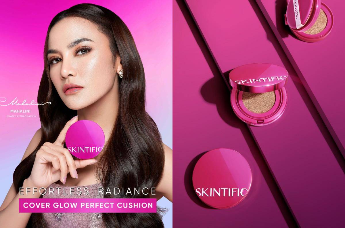 Skintific Cover Glow Perfect Cushion/Pink Glow Cushion (dok. rilis)