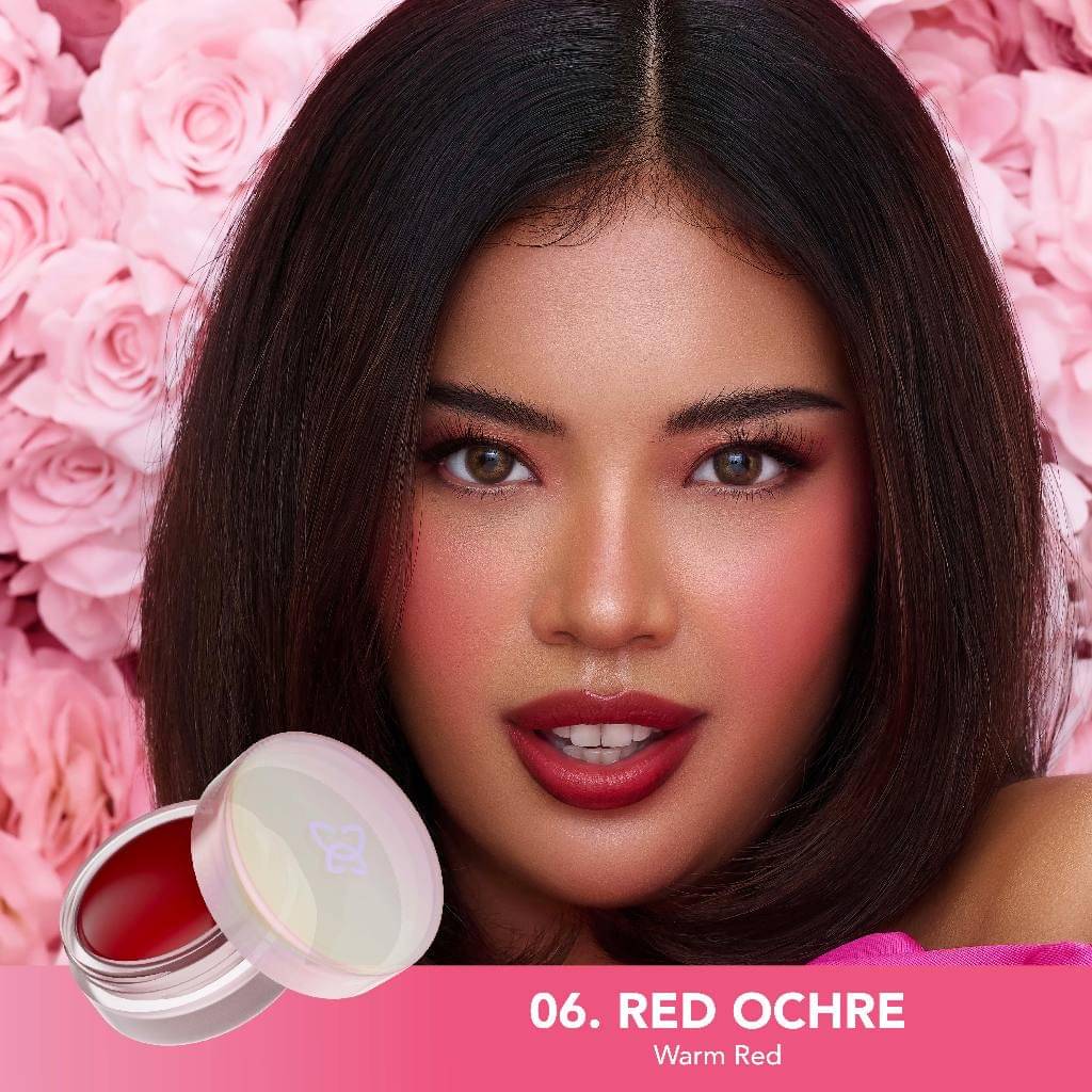 MOP Bloom Maximum Intensity Pigment Blusher - 06 Red Ochre (shopee.co.id/Mother of Pearl Official Shop)