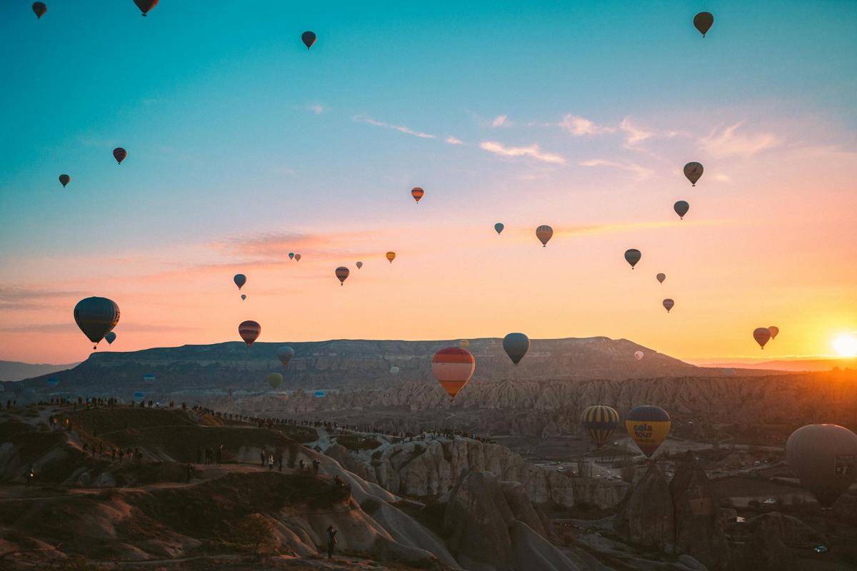 ilustrasi Cappadocia, Turki