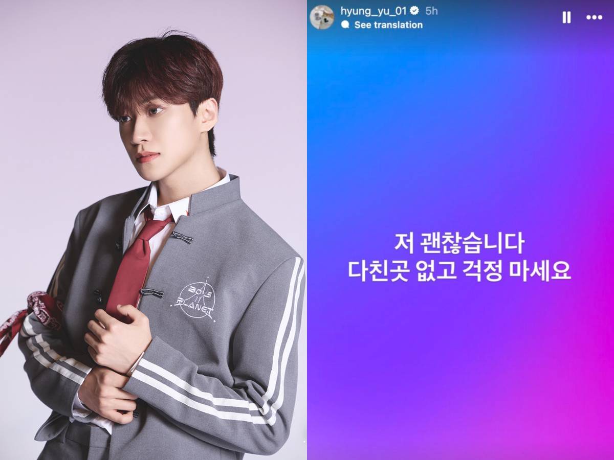 Sun Hengyu buka suara lewat akun Instagram pribadinya (instagram.com/hyung_yu_01)