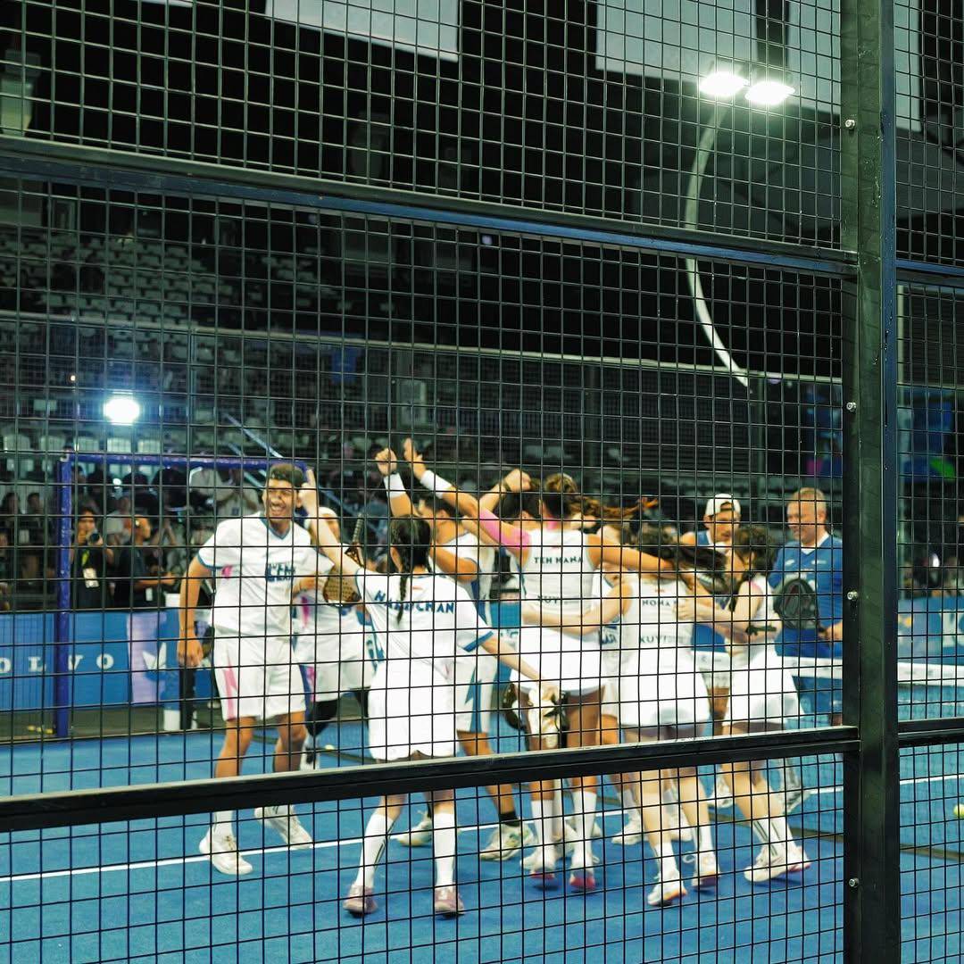 potret Atta dan Thariq menang turnamen padel 