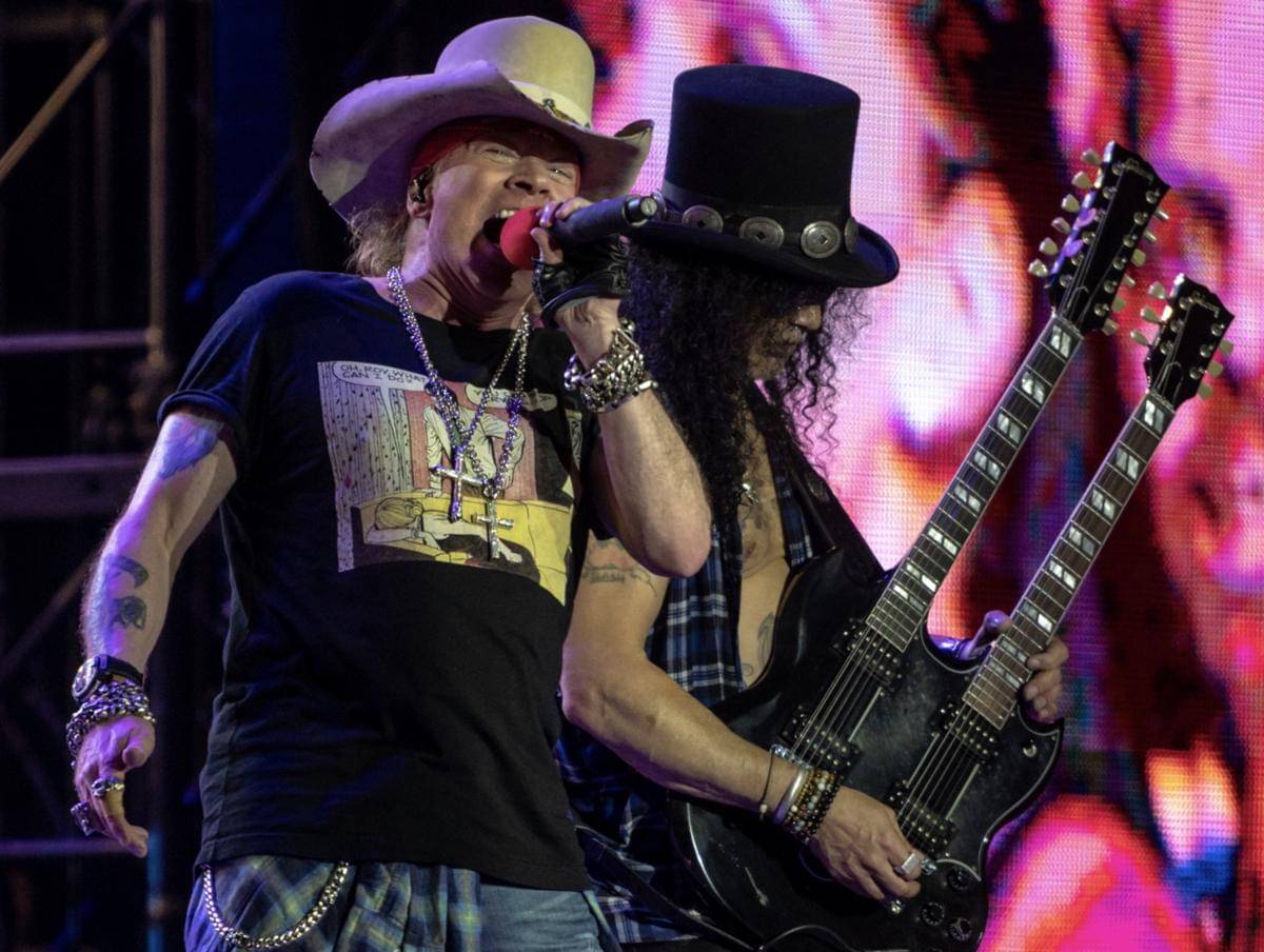 Axl Rose dan Slash 