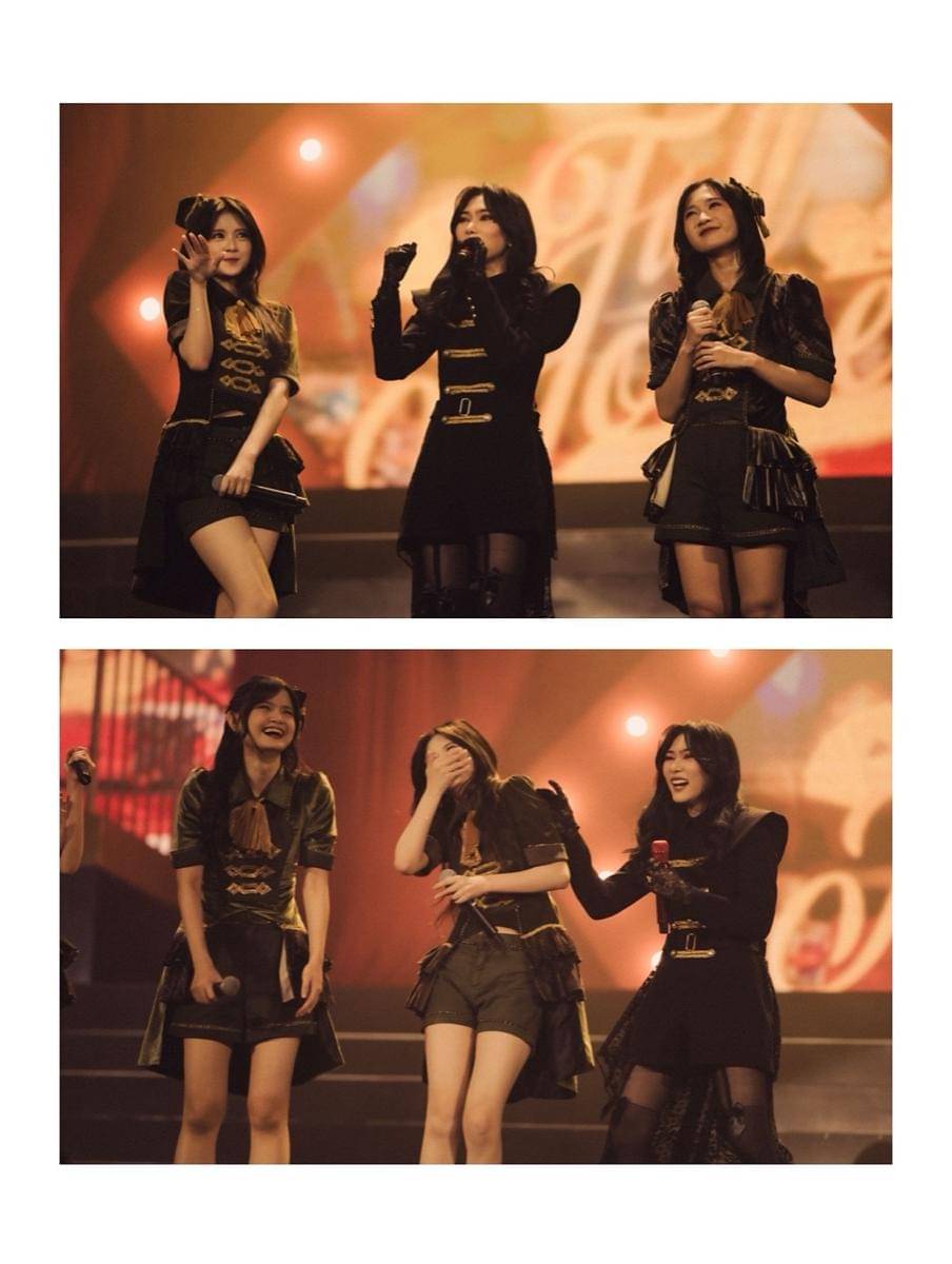 Member JKT48 dan Isyana Sarasvati