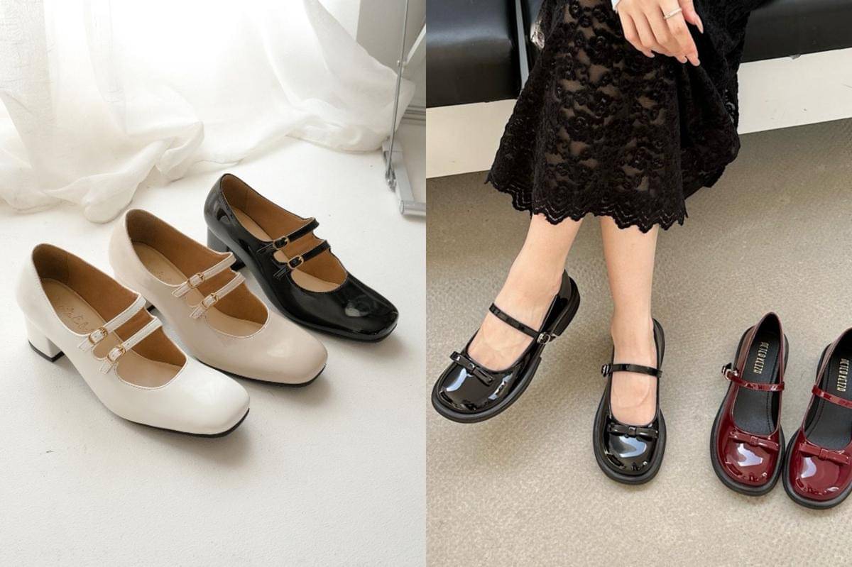 Rekomendasi mary jane shoes lokal untuk ke kantor (shopee.co.id/La Vita e Bella Official Shop | shopee.co.id/PETER KEIZA Official)