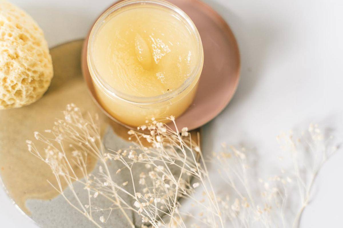 Potret yellow sea moss gel 