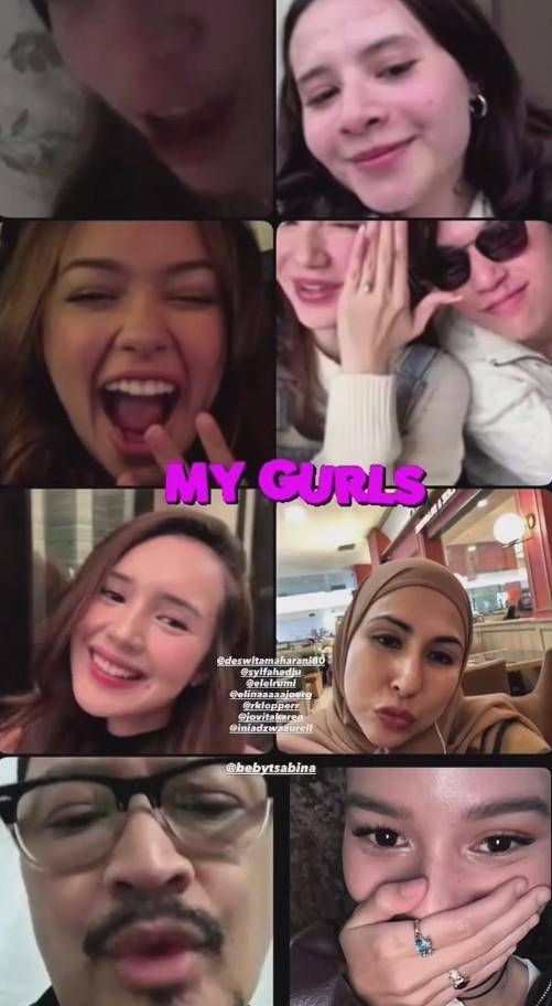 Reaksi pemain sinetron Mermaid in Love saat tahu Syifa Hadju dilamar El Rumi