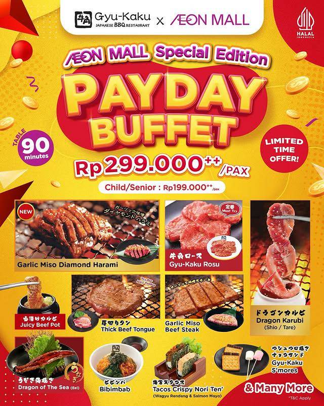 Promo AYCE Gyu Kaku Oktober 2025