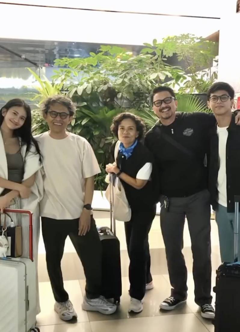 potret kedekatan El Putra dengan keluarga Leya Princy