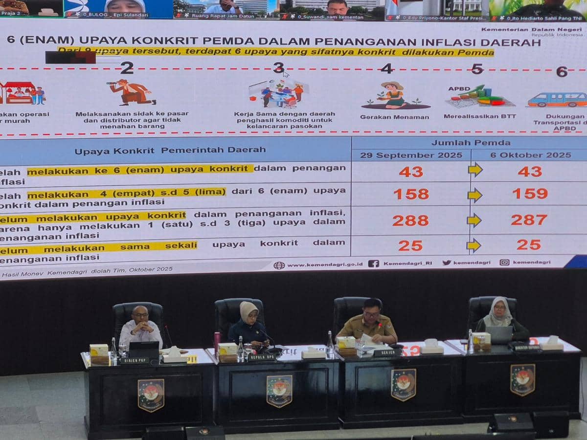 Mendagri Apresiasi Jajaran TNI Aktif Jaga Inflasi-Stabilitas Nasional