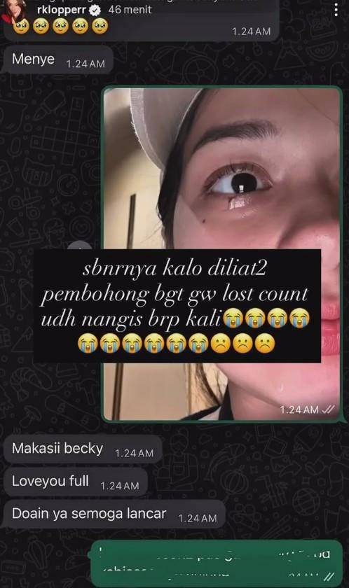 Reaksi Rebecca Klopper saat Syifa Hadju dilamar El Rumi