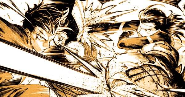 Tsurugi dan Yuka menghajar Masayoshi dan roh kutukannya - Jujutsu Kaisen Modulo