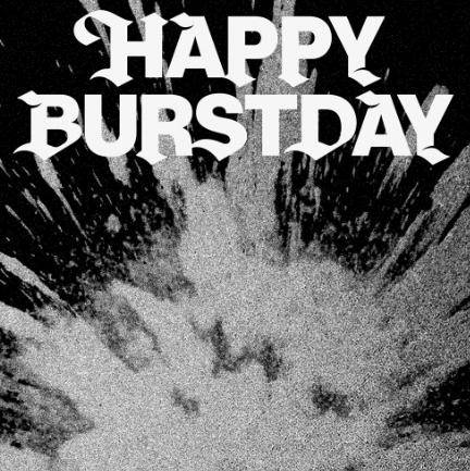 Cover Album Happy Burstday