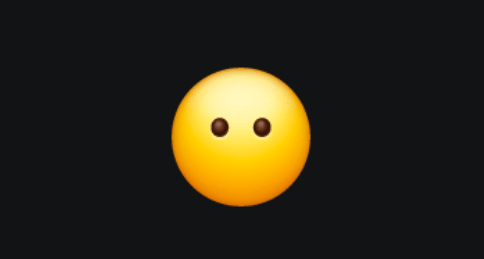 Emoji 😶 Artinya