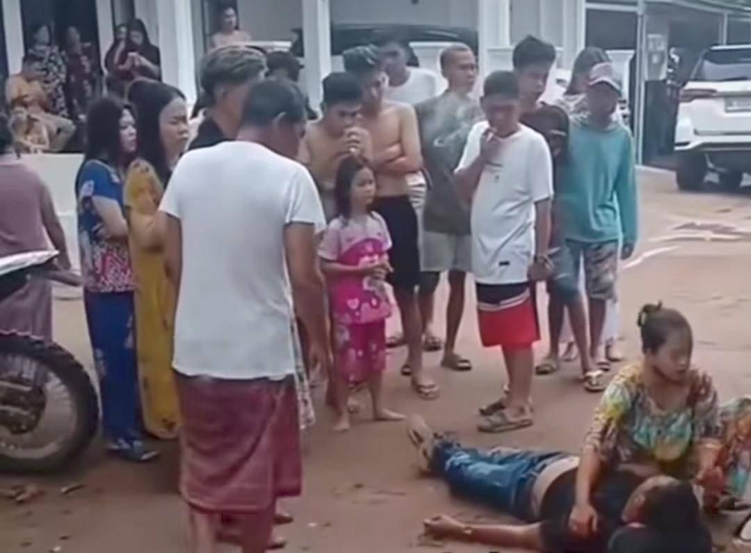 Warga Cengal OKI tewas ditembak saat bonceng istrinya. (Dok. Istimewa)