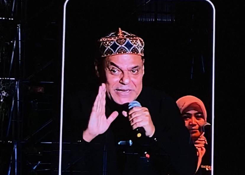 potret Haddad Alwi x Opick di Synchronize Festival 2025 hari ketiga, Minggu (5/10/2025) 