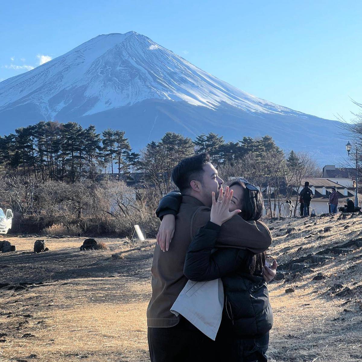 Nadhif Basalamah melamar kekasihnya, Taska Amani di Jepang